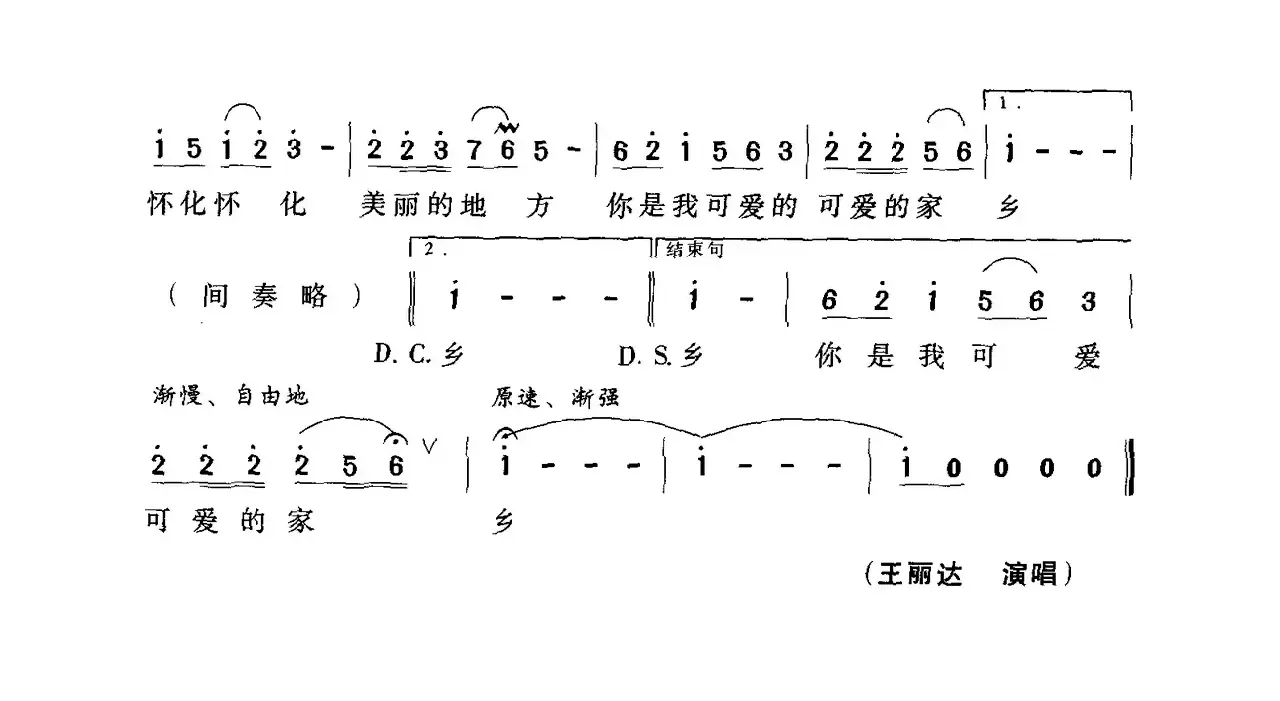 怀化，我可爱的家乡