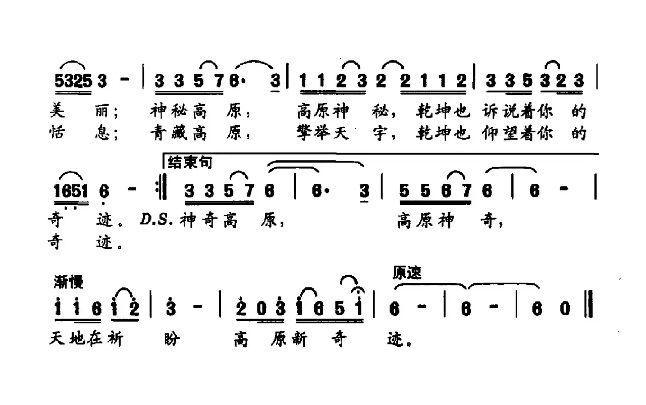 神奇的高原