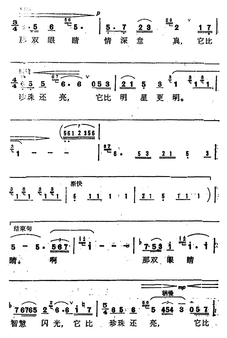 珍珠姑娘的眼睛 