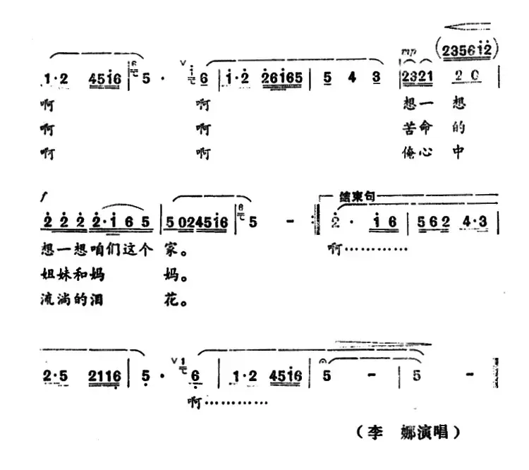 流淌的泪花（电视剧《愿天下父母和睦相爱》插曲）