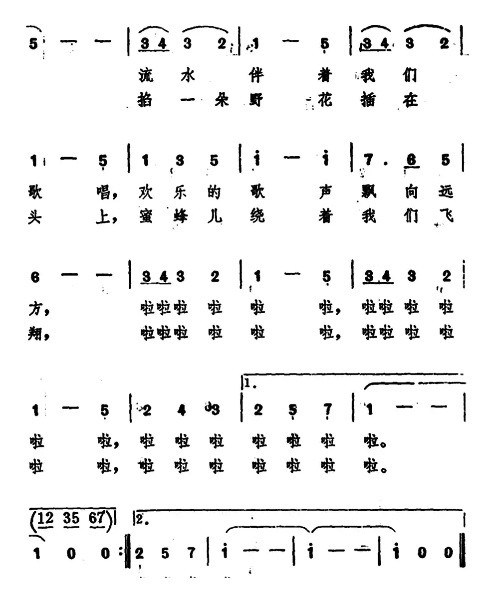 女兵的假日 （韩冷词 史宗毅曲）