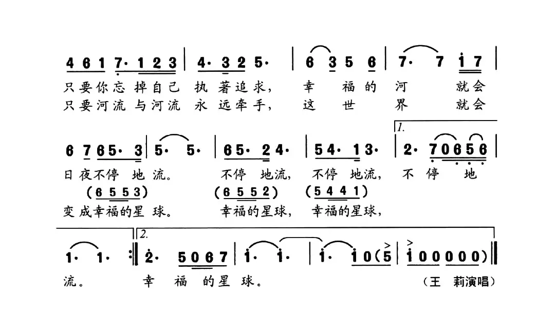 幸福是一条河流