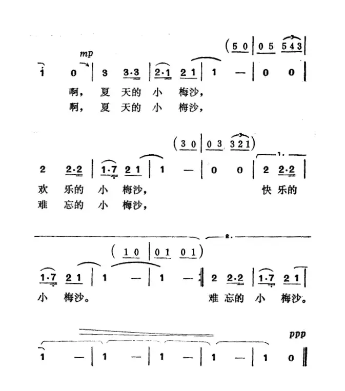 小梅沙之夏