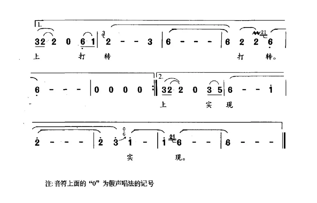 小路弯弯（李京利词 赵永顺曲）