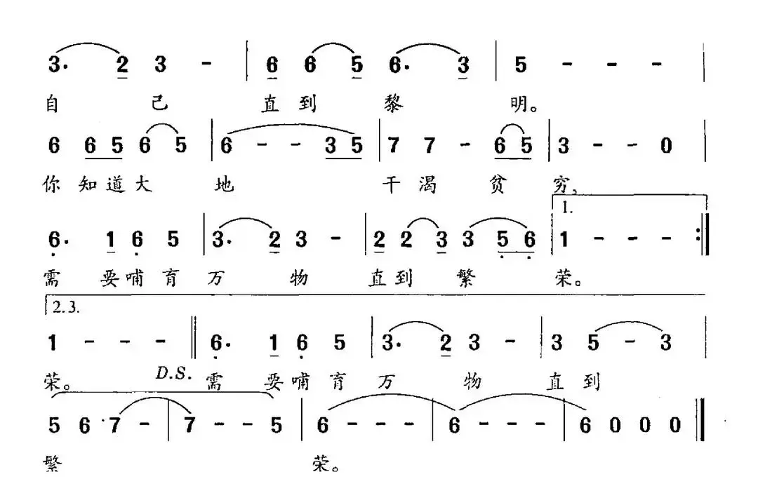 你是一颗星（系列片《彭德怀》主题曲）（王颖词 杜兴成曲）