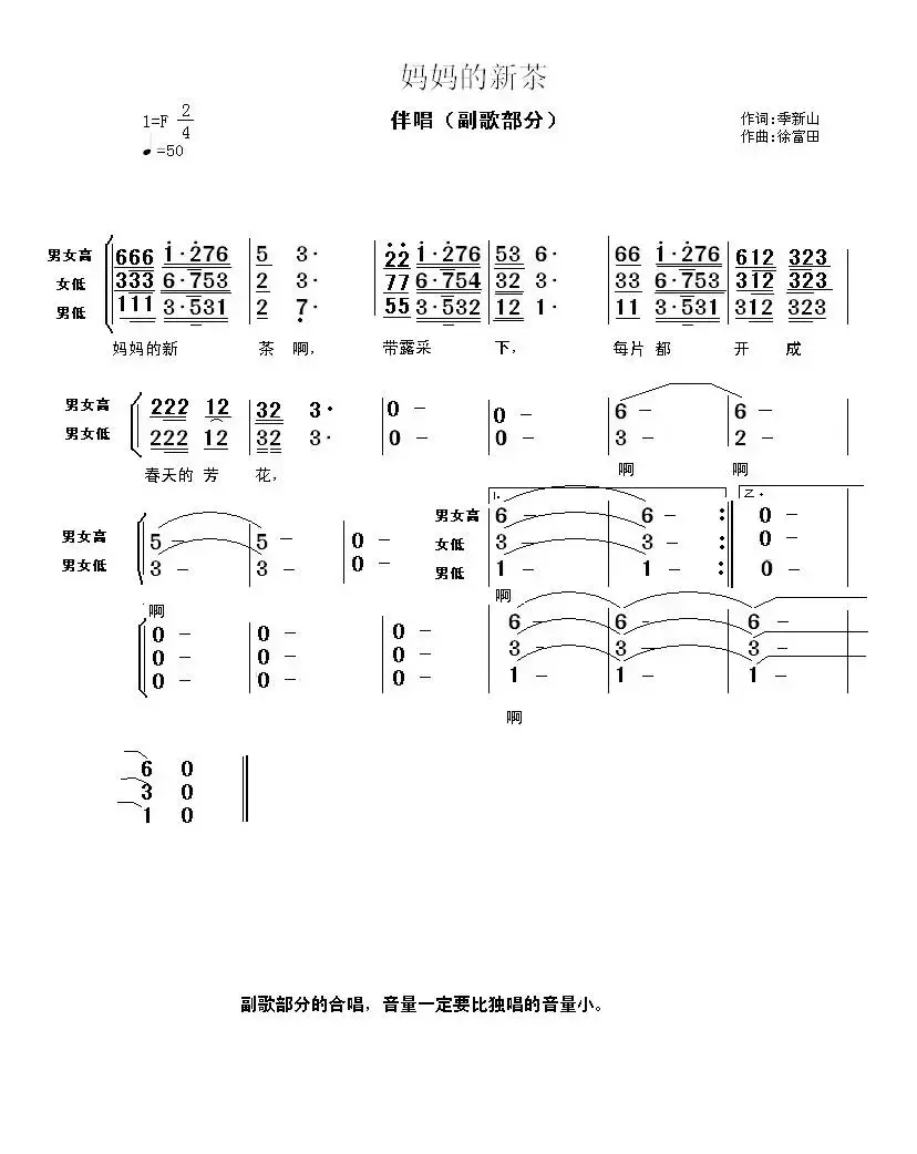 妈妈的新茶