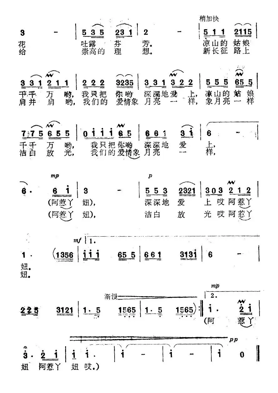 凉山情歌