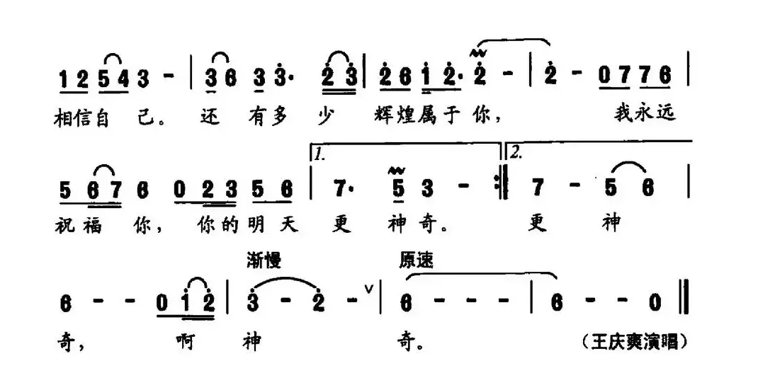 祝福滨海（梁和平词 杨季涛曲）