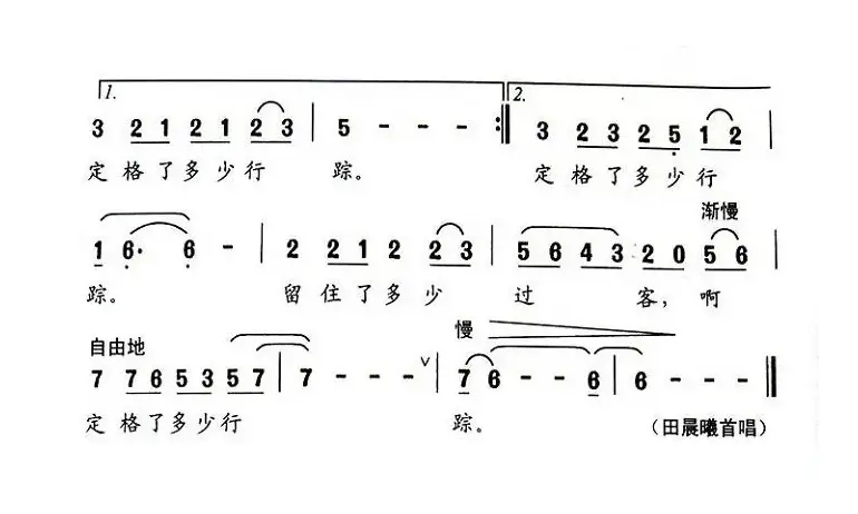 忆水乡（曾宪瑞词 田立仁、田晨曦曲）