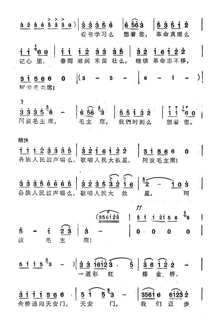 阿波毛主席