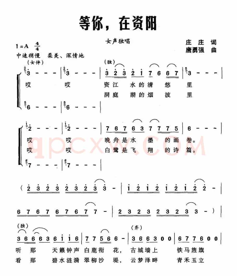 等你，在资阳