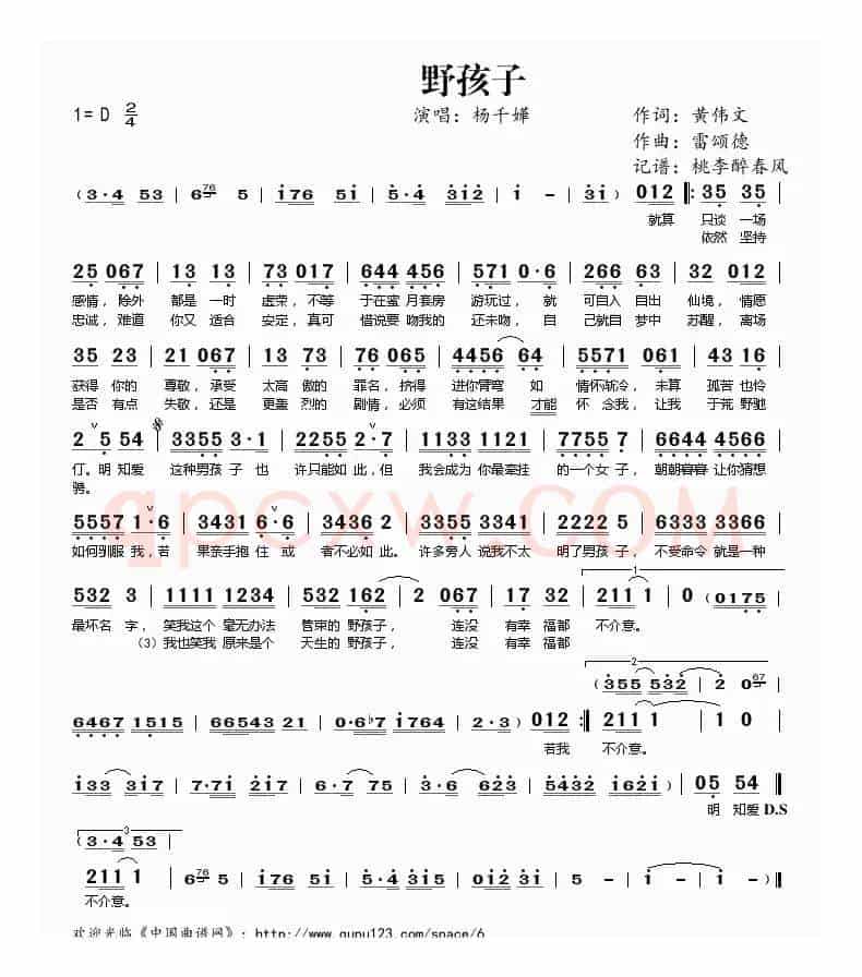 野孩子