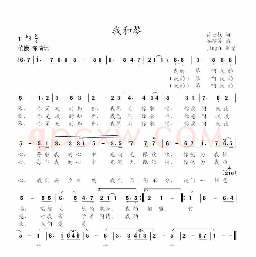 我和琴