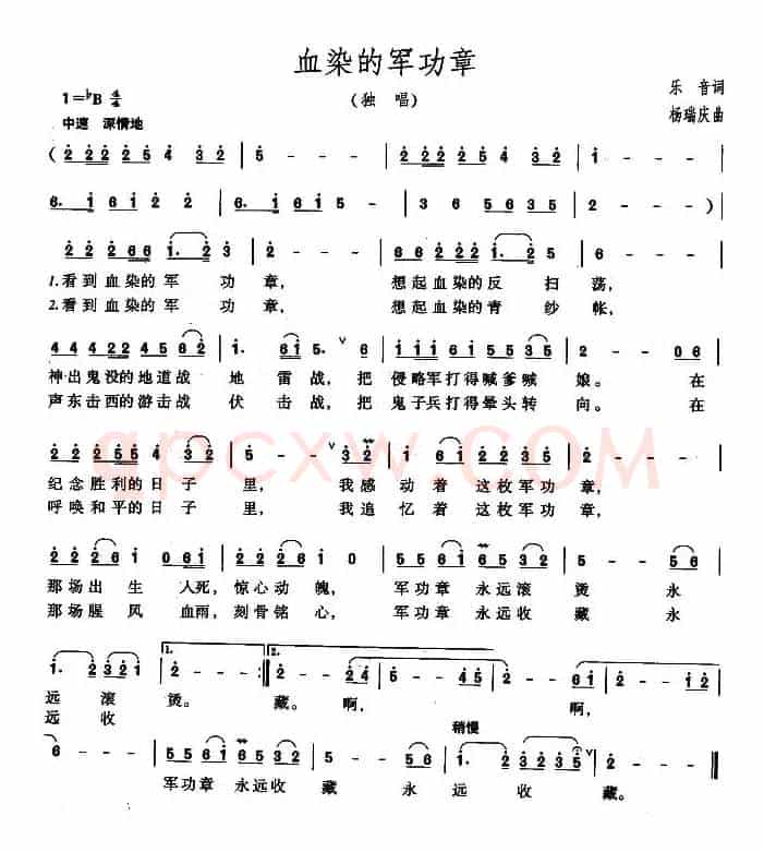 血染的军功章