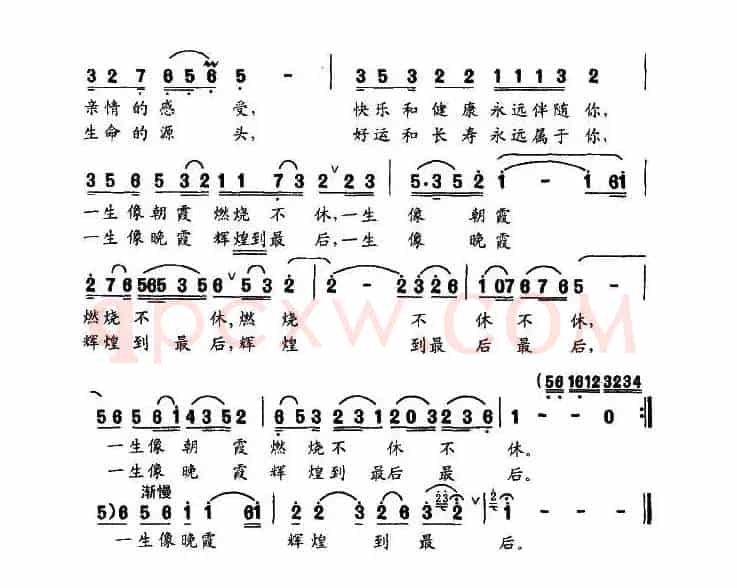 爸爸生日来到的时候