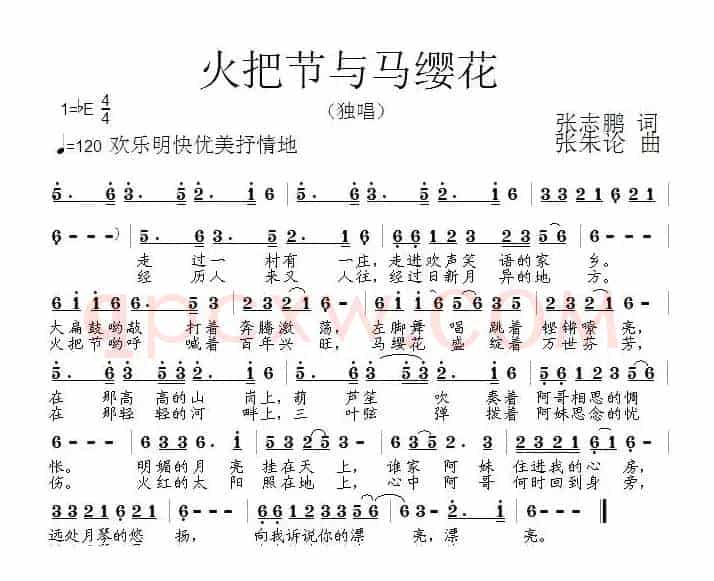 火把节与马缨花
