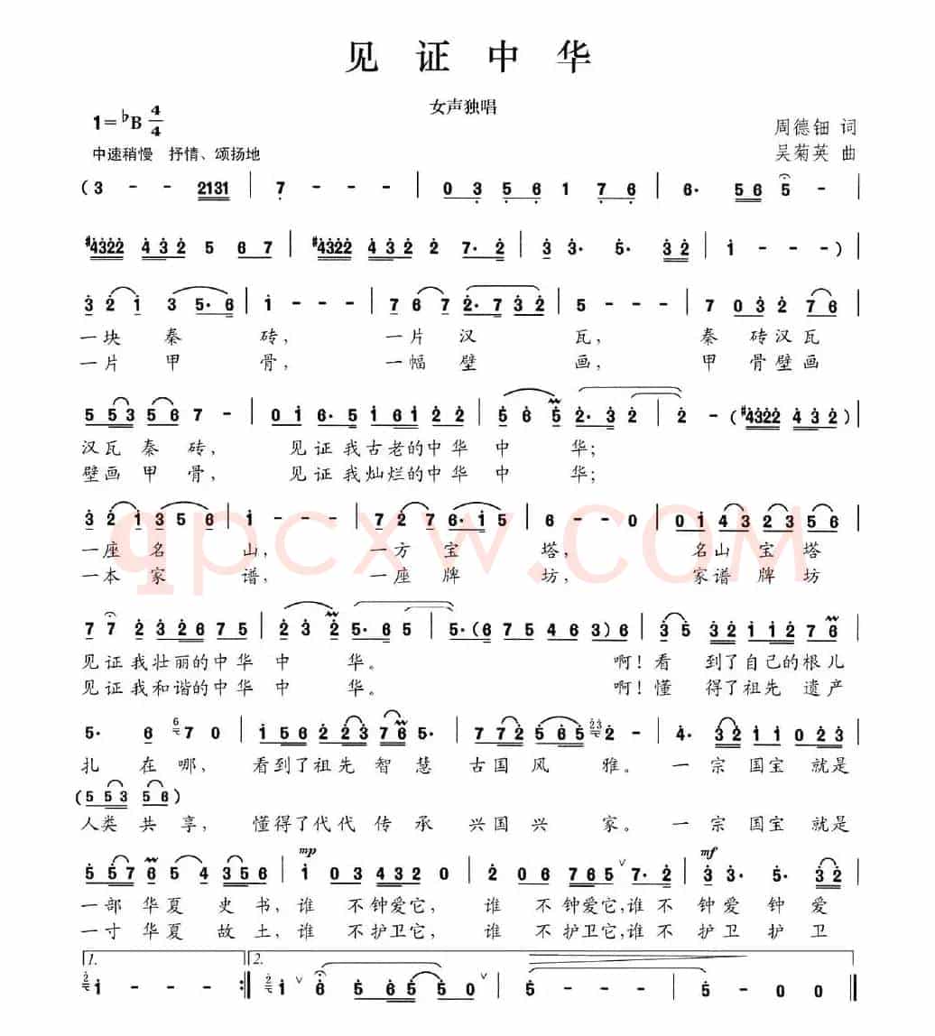 见证中华