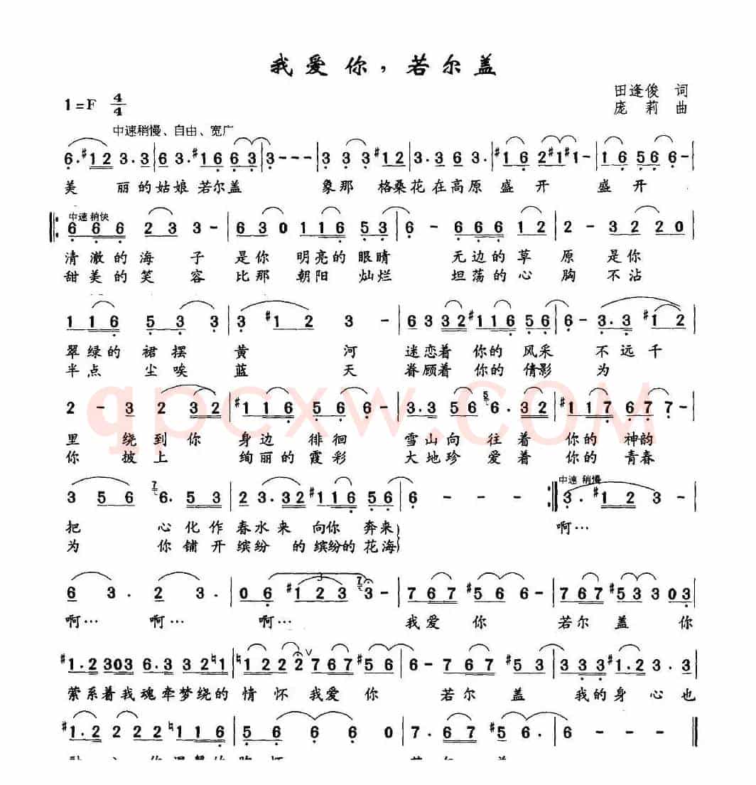 我爱你，若尔盖