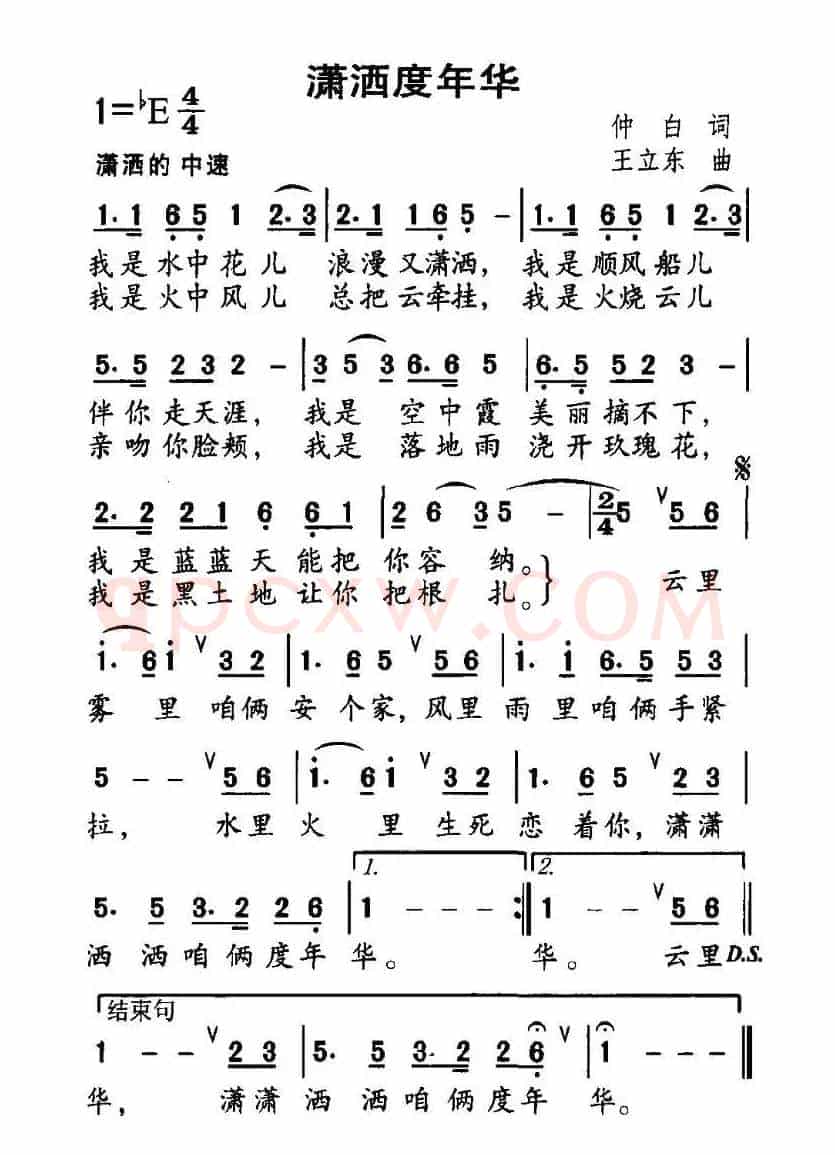潇洒度年华