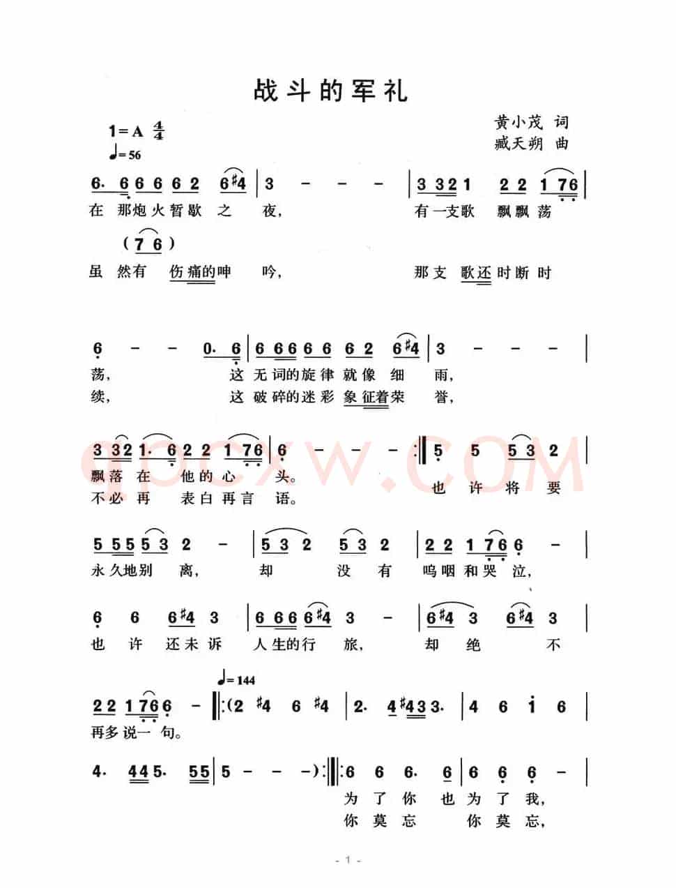 战斗的军礼