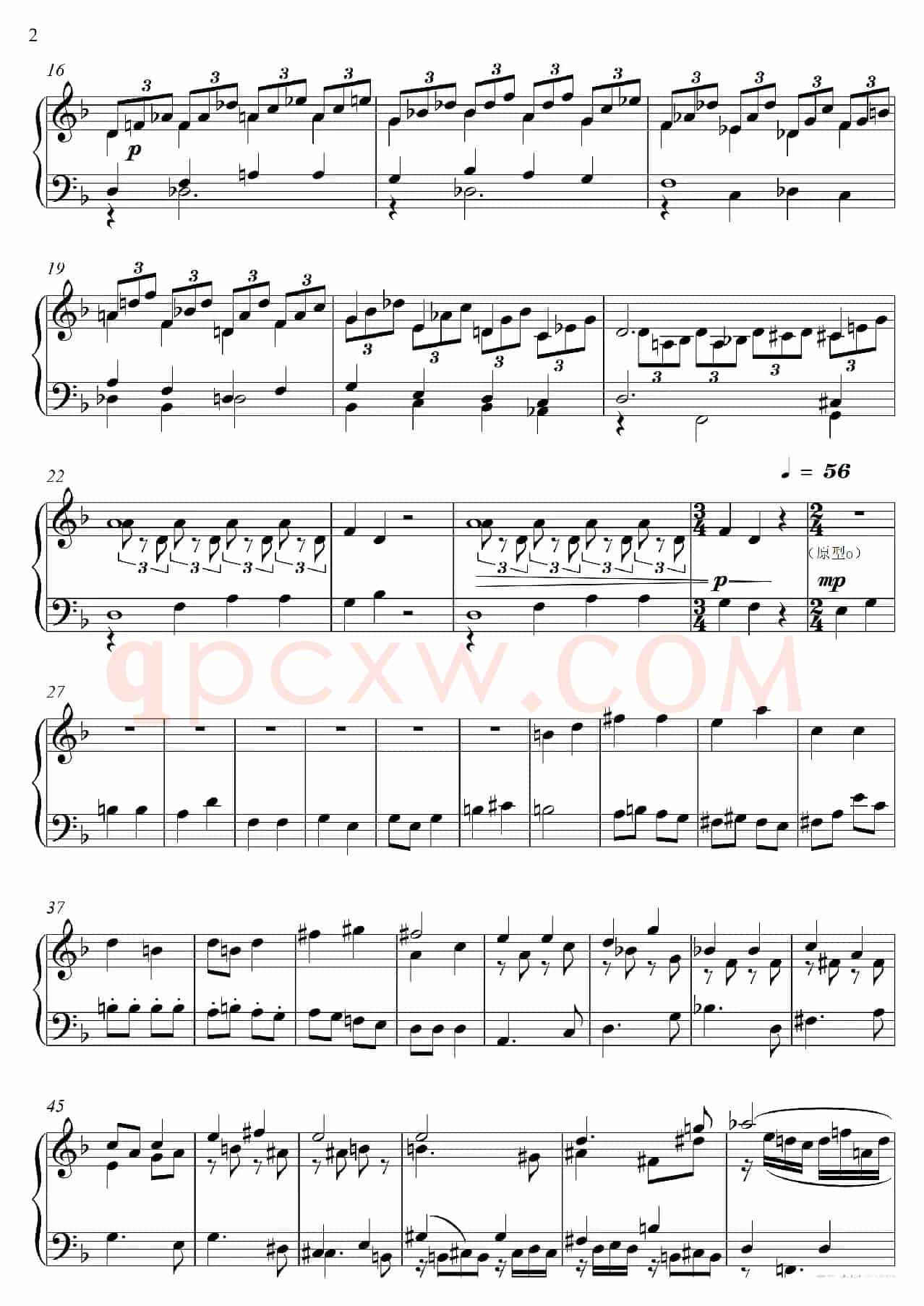 第22钢琴奏鸣曲“信仰”Piano Sonata No`22（四个乐章）