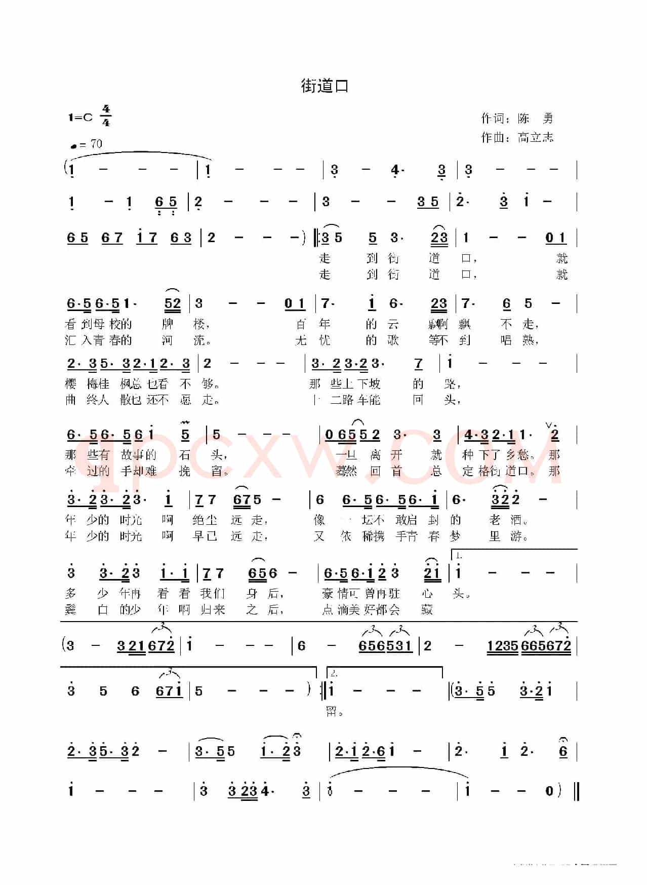 街道口