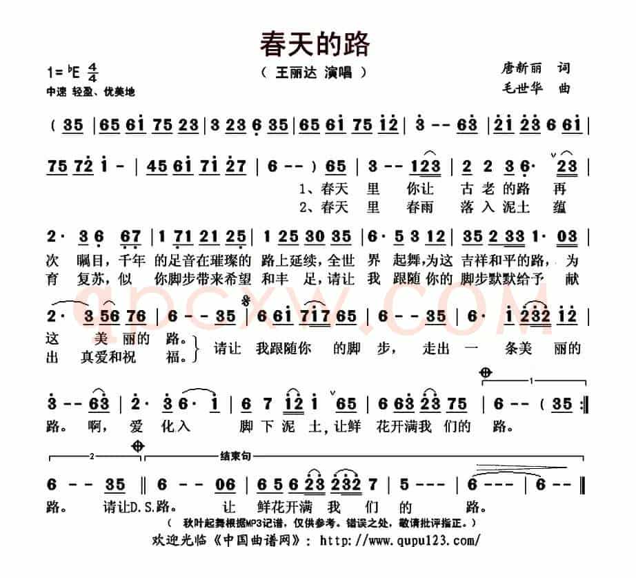 春天的路