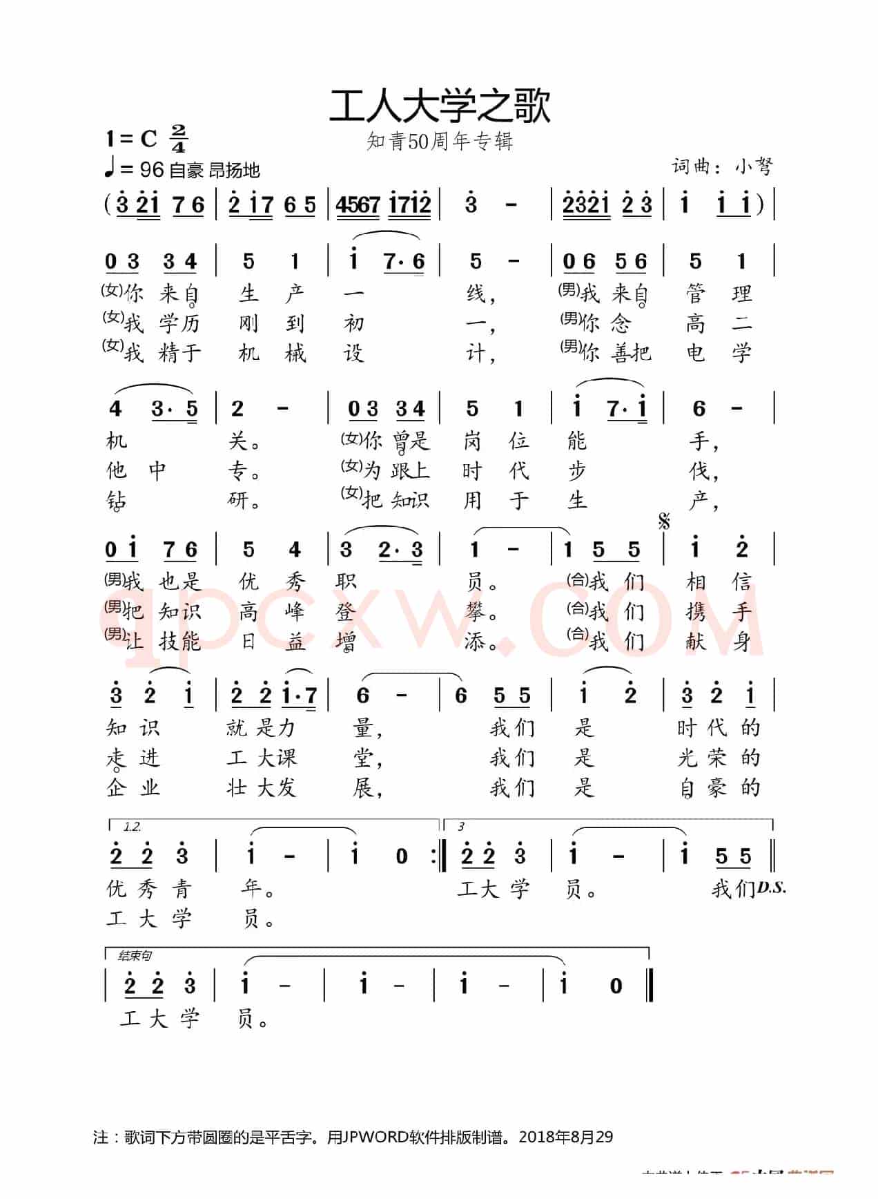 工人大学之歌(知青50周年专辑)