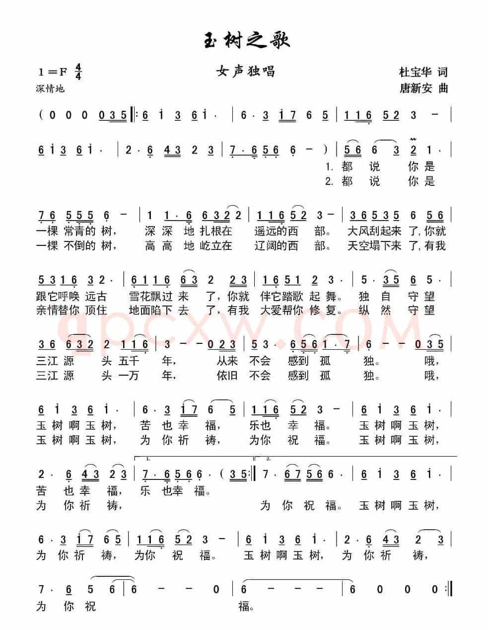 玉树之歌