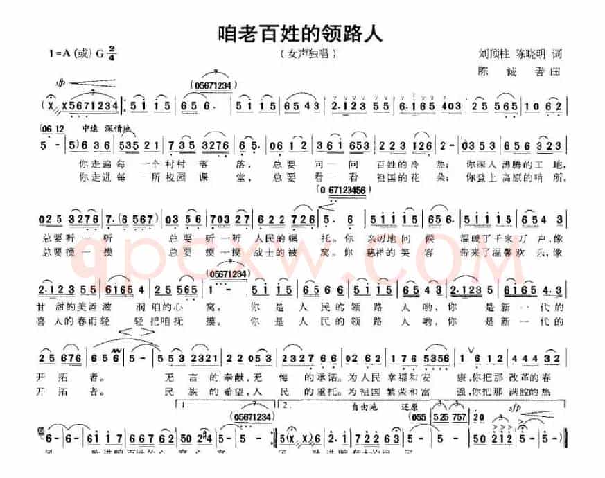 咱老百姓的领路人