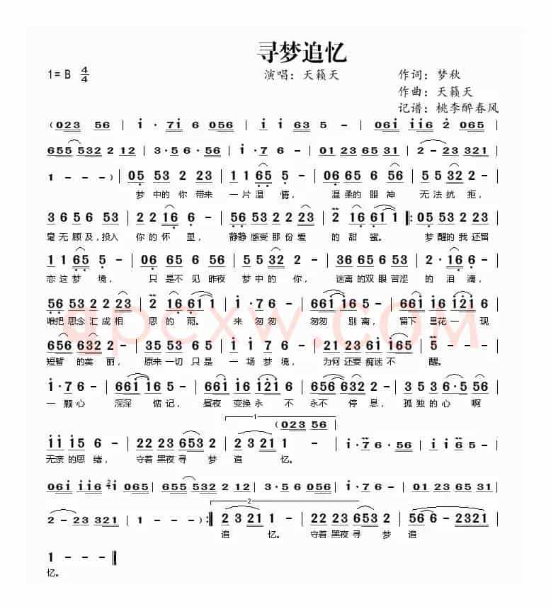 寻梦追忆