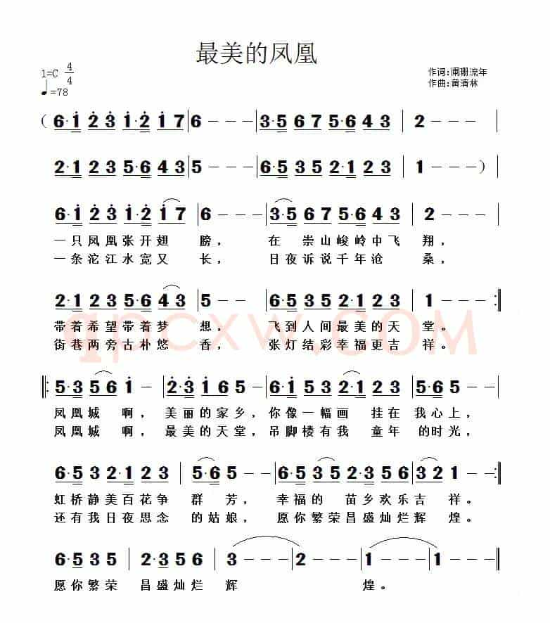 最美的凤凰