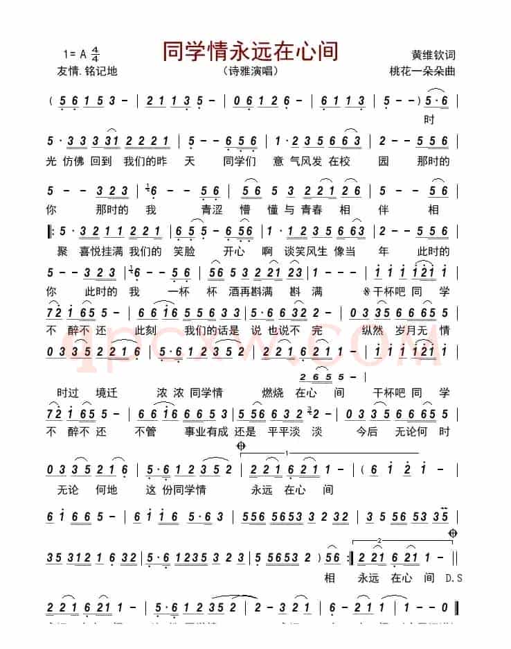 同学情永远在心间