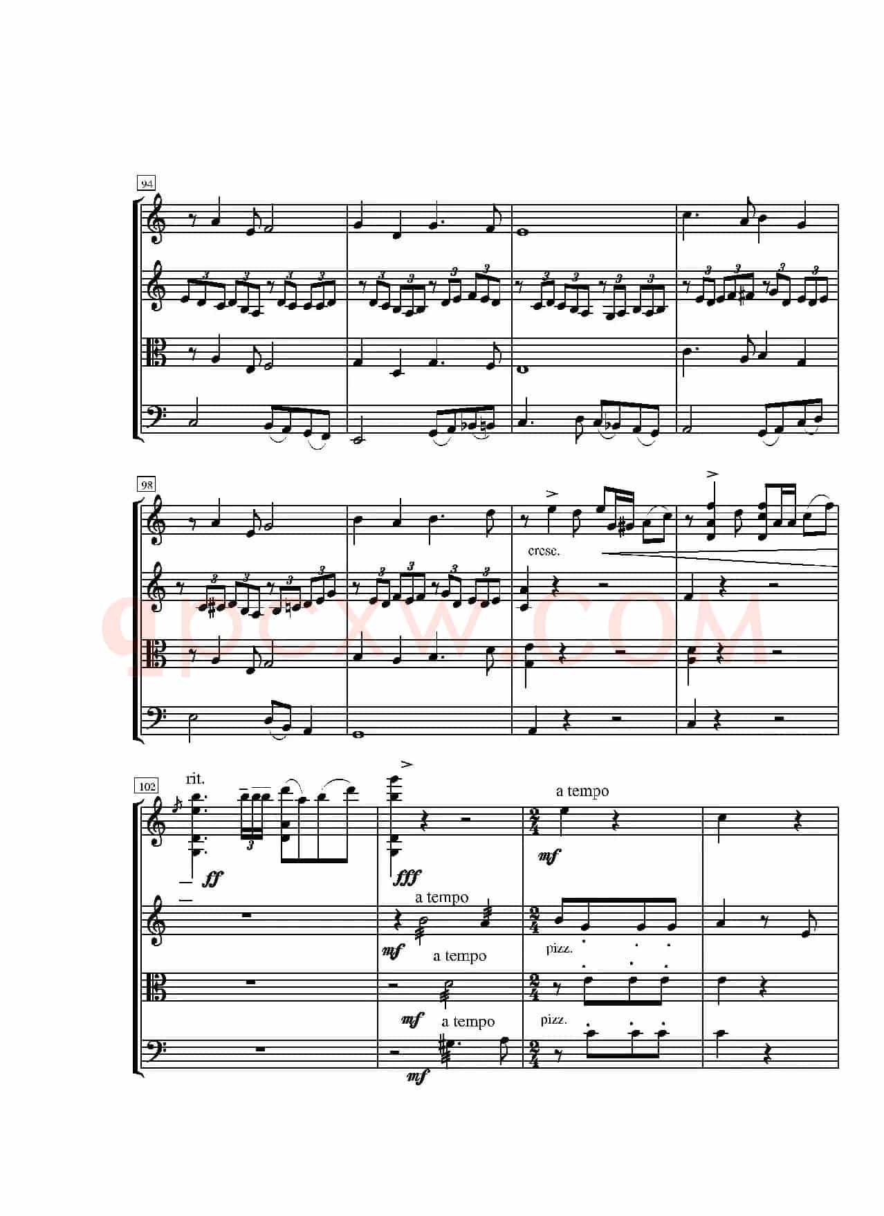 第一弦乐四重奏(葛清作品)