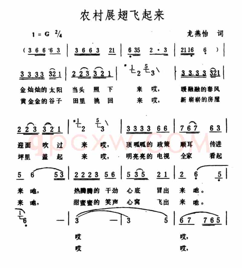 农村展翅飞起来