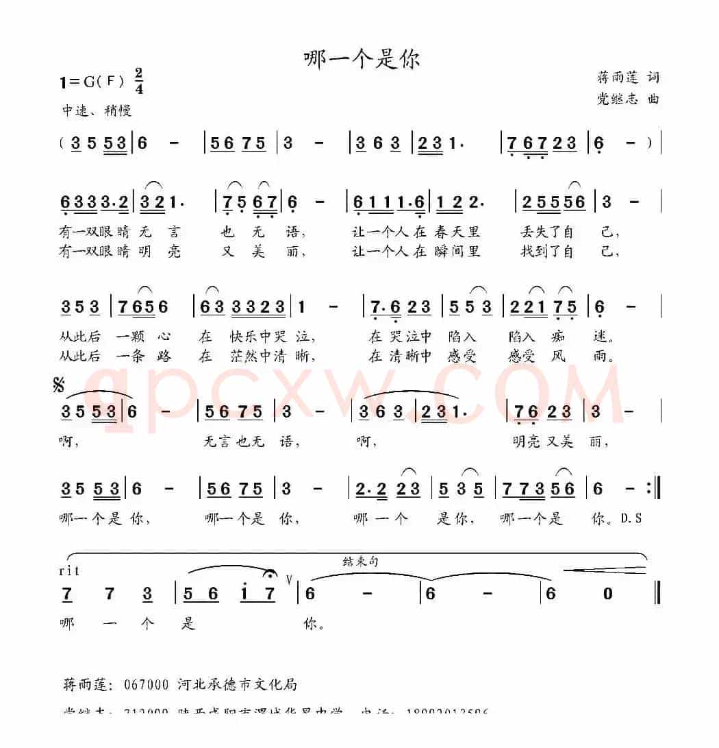 哪一个是你