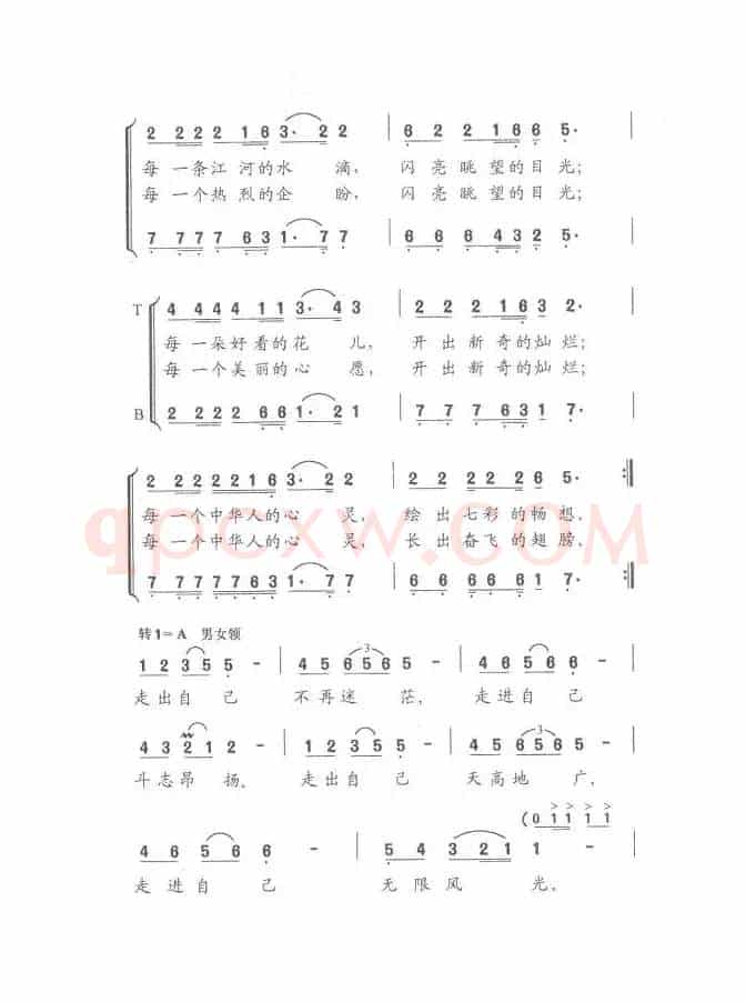 走向辉煌(杨有方词 平安俊曲)