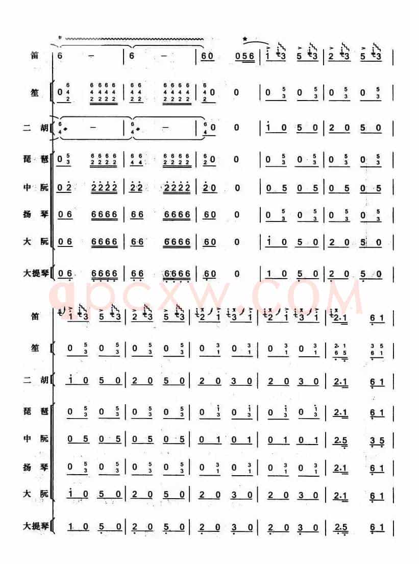 枣园春色（总谱）
