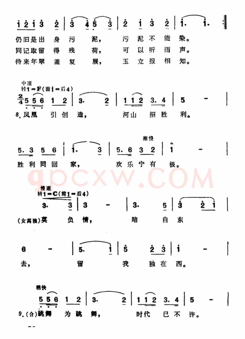 荷叶舞歌 