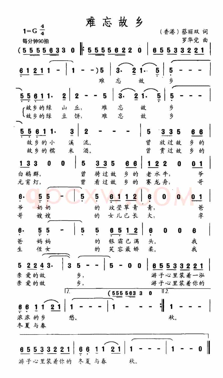 难忘的故乡