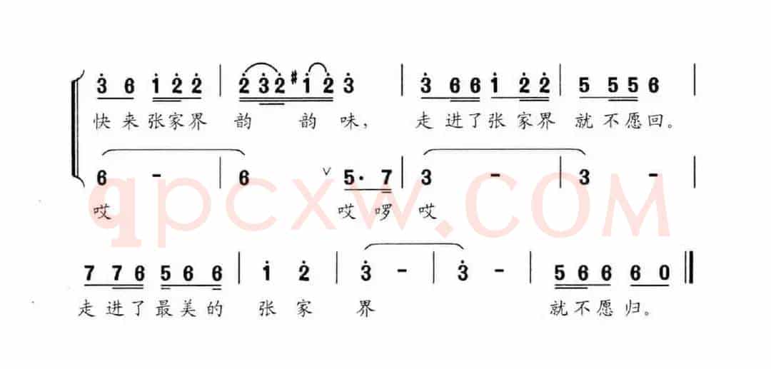 请来张家界