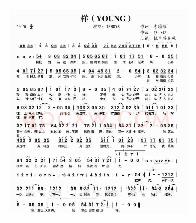 样(YOUNG)