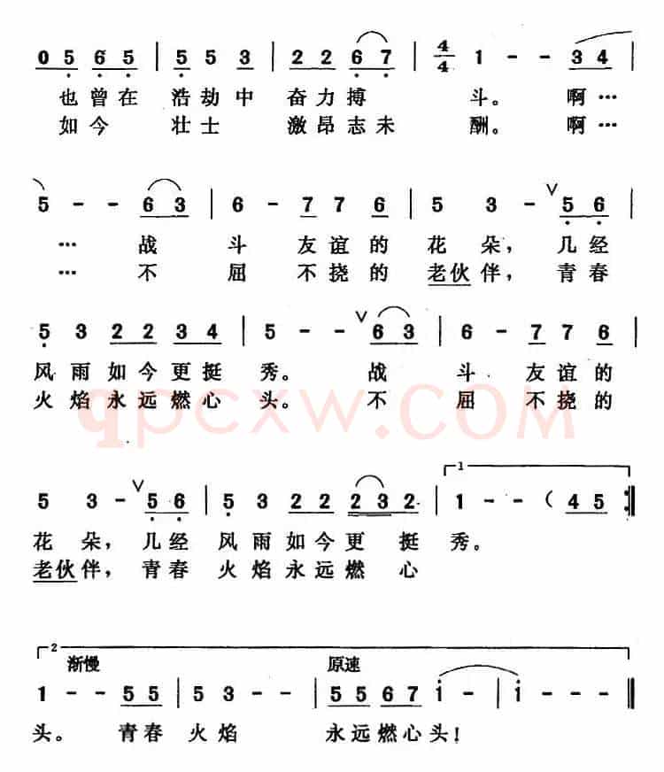 老战友之歌