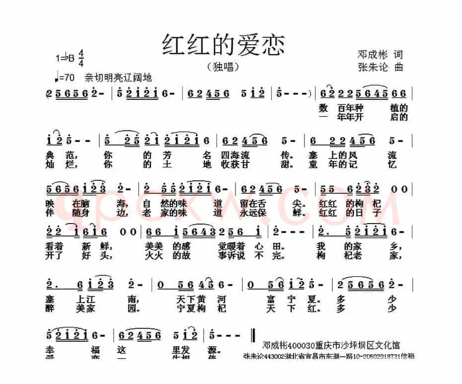 红红的爱恋