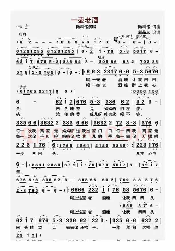 一壶老酒