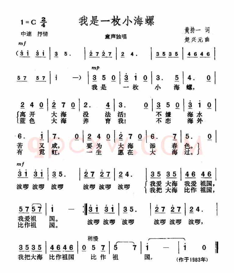 我是一枚小海螺