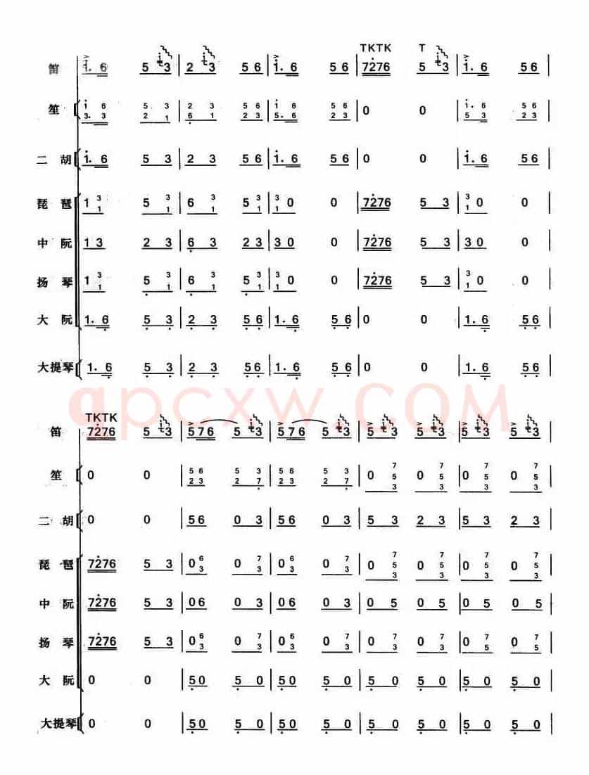 枣园春色（总谱）