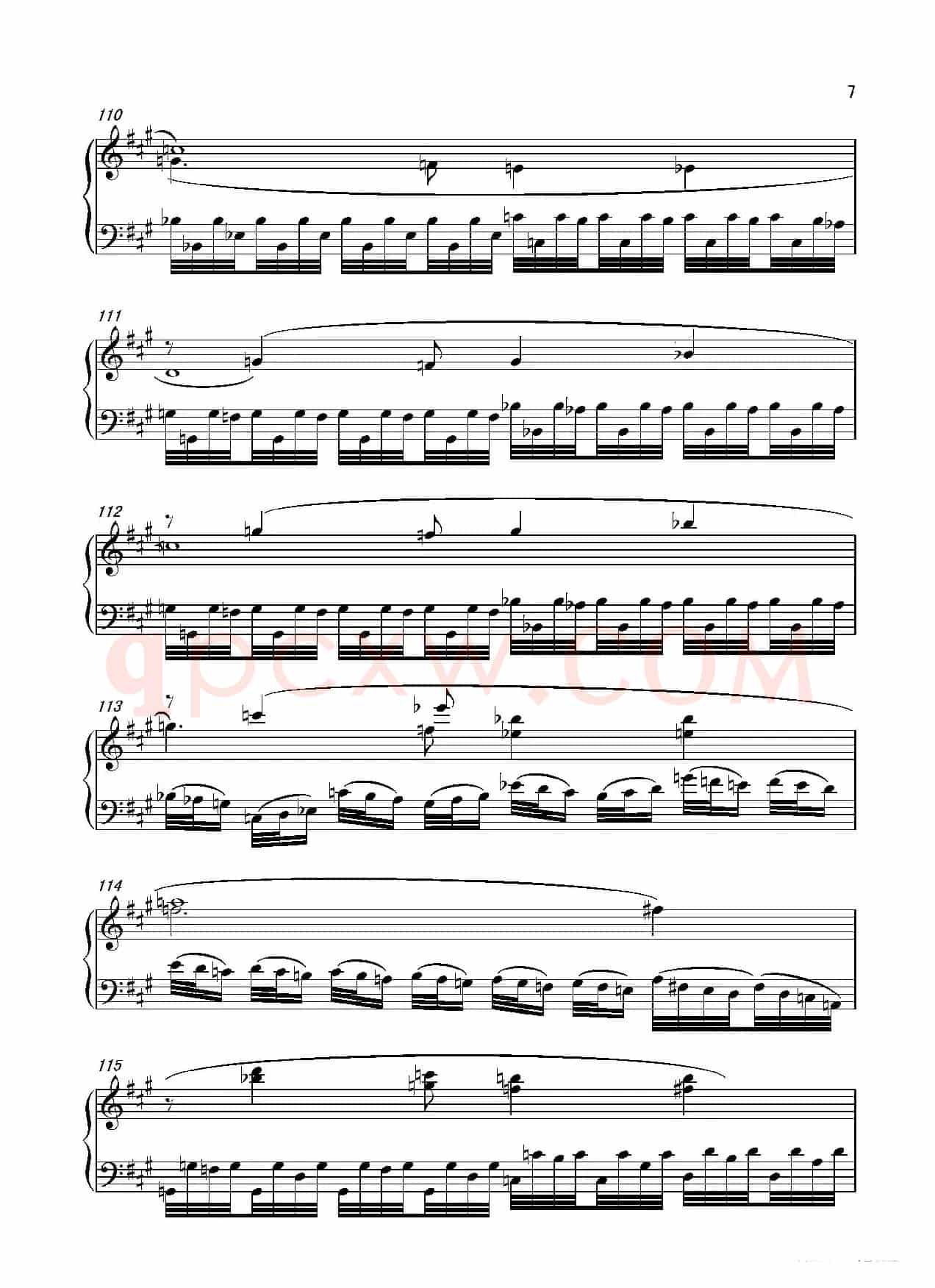 第六钢琴奏鸣曲Piano Sonata No.6（单乐章）