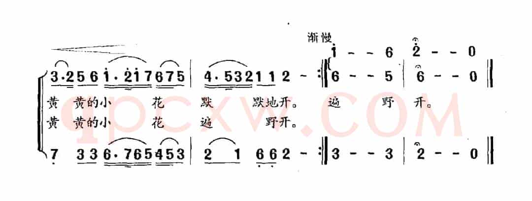 苦苦菜（歌舞诗剧《黄河水长流》选曲）
