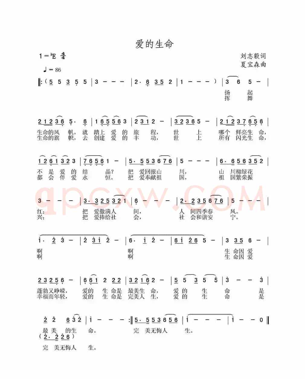 爱的生命